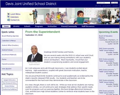 DJUSD Plone website