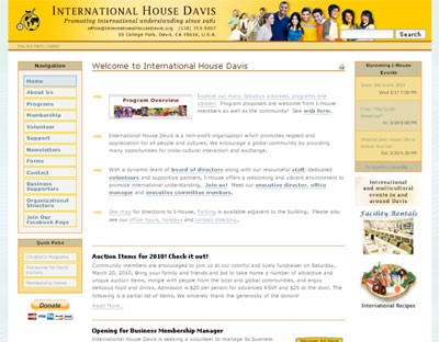 I-House Plone website