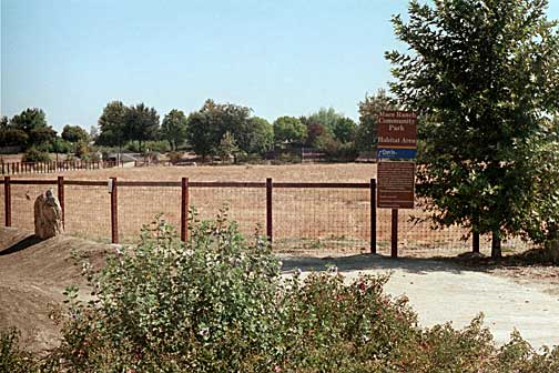Fenced Habitat Area
