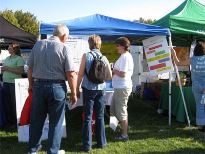 What beautiful weather for this outdoor event at Celebrate Davis!