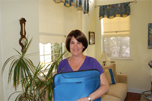 The grand prize winner is DCN's Facebook fan Amy Green Seropian