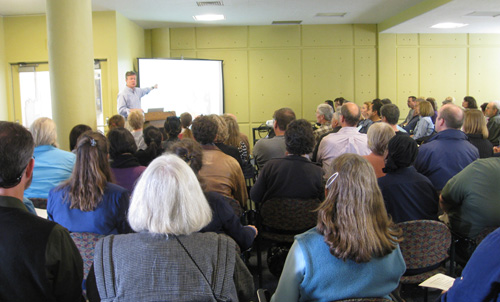 DCN's Steve McMahon presented "Cutting The Cable" at UCD's brown bag