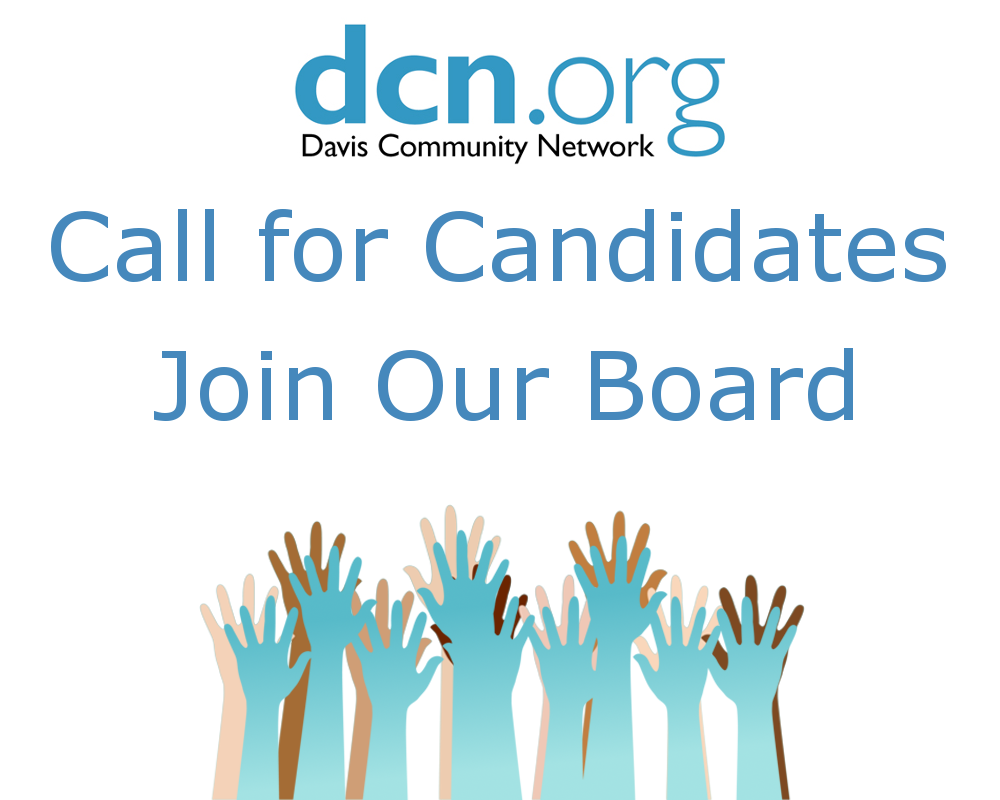 Davis Community Network is actively seeking new board members