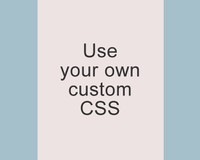 Use your own custom palette